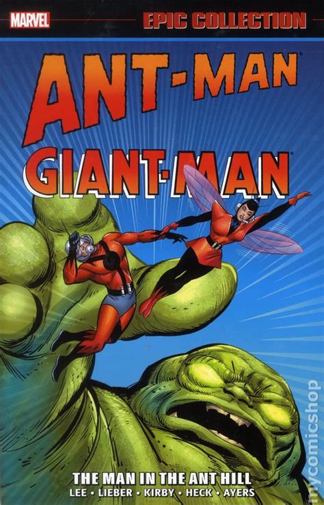ant man giant man the man in the ant hill tpb 2015 marvel epic collection 1st edition comic books