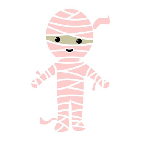 Halloween Mummy Cuttable Design Png Dxf Svg And Eps File For Etsy