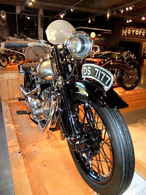 1927 Brough Superior Model 680 Photo Taken During My Visit To The