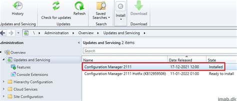 I Updated Configuration Manager In Production To Version 2111 Last