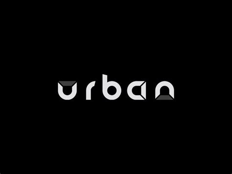 Urban By Olya Bo On Dribble Typo Logo Logo Fonts Logo Branding