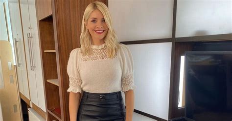 Holly Willoughby Thrills This Morning Fans As She Dons Leather