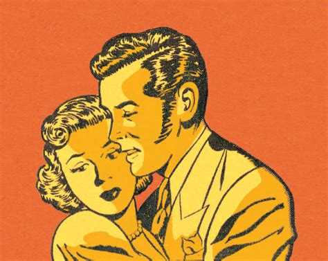 50 Man Woman Kissing Close Up Illustrations Royalty Free Vector