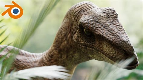 Raptor Jurassic Park Vfx 3d Realistic Blender Cg Animation Otosection