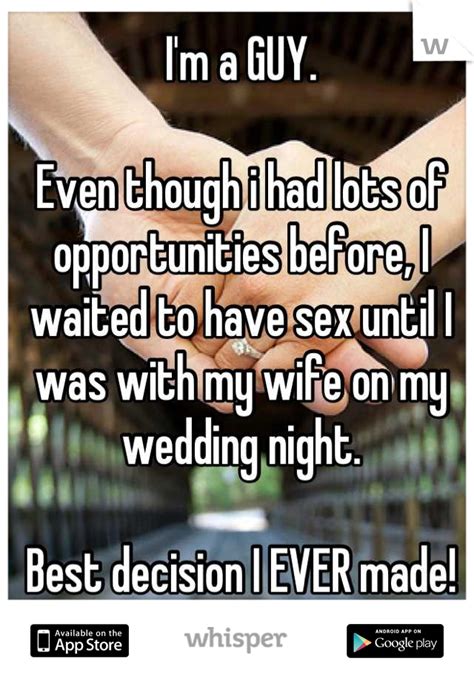 16 Confessions From People Who Waited Until Marriage To Have Sex Huffpost Life