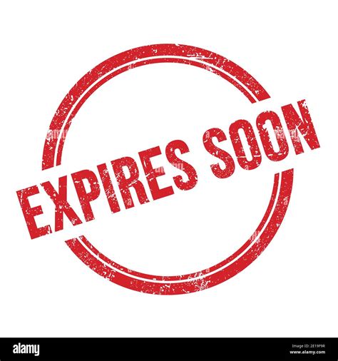 Expires Soon Stamp Cut Out Stock Images And Pictures Alamy