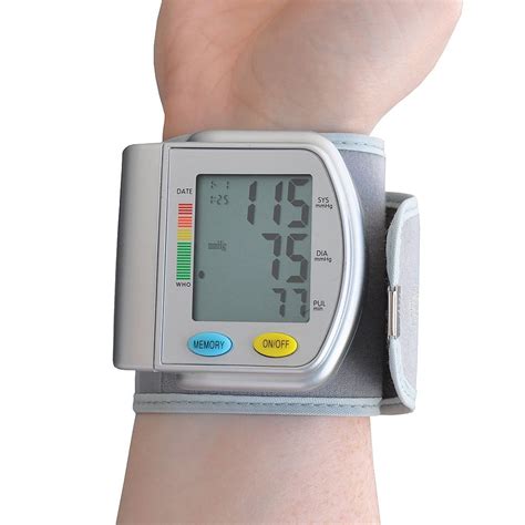 Perfect Measure Wrist Bp Monitor Accurate Automatic One Touch