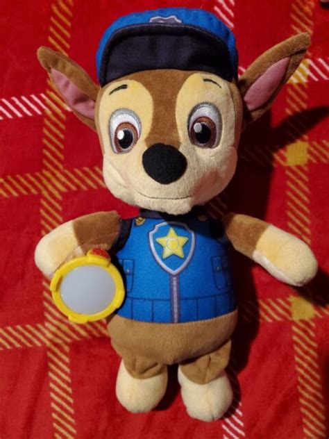 Spin Master 2019 Paw Patrol Snuggle Up Pup Chase Doll Plush Toy For