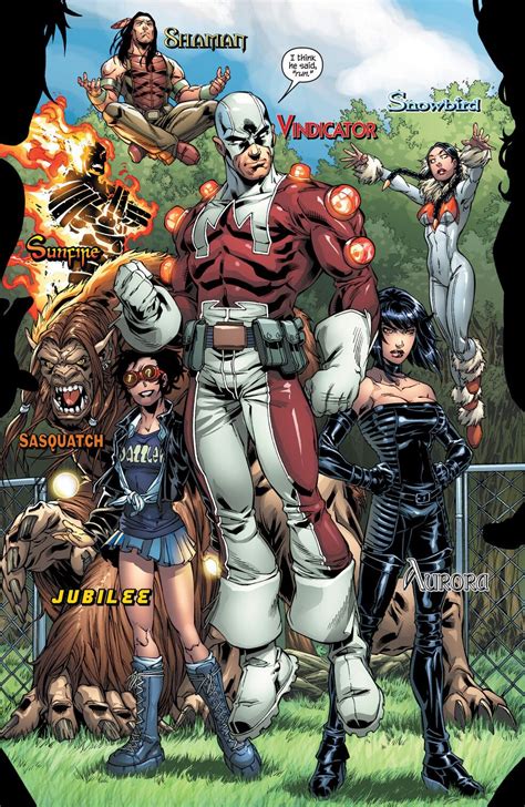 Alpha Flight Earth 1610 Marvel Database Fandom Comic Book Heroes