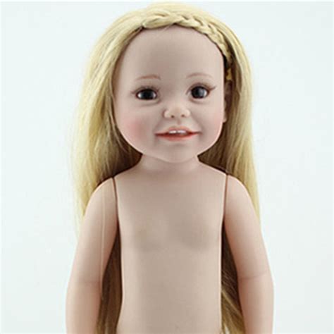 American Girl Dolls New Silicone Reborn Dolls Naked Doll 45cmlifelike