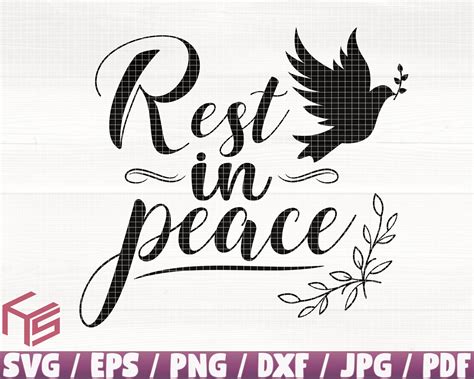 Free Rest In Peace Templates Printable Templates