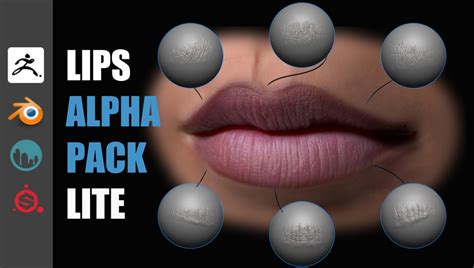 Lips Detail Alpha Pack Lite Free