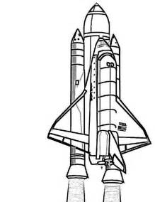 Drawing Spaceship Transportation Printable Coloring Pages