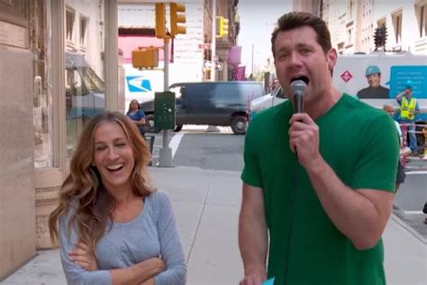 billy eichner defends sex and the city 2 plays reindeer or sex app with sarah jessica parker