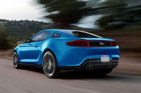 The car is expected to be in dealers nationwide by april. 2015 Ford Mustang Rendering - autoevolution
