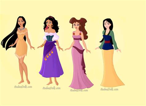 Disney Princesses Part 3 By Butterflycystal On Deviantart