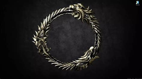 Live Wallpaper The Symbol Of The Ouroboros The Elder Scrolls Online