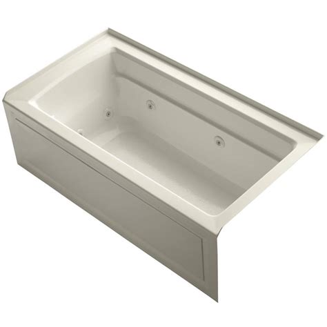 Image not available for color: KOHLER Archer 5 ft. Acrylic Right Drain Rectangular Alcove ...