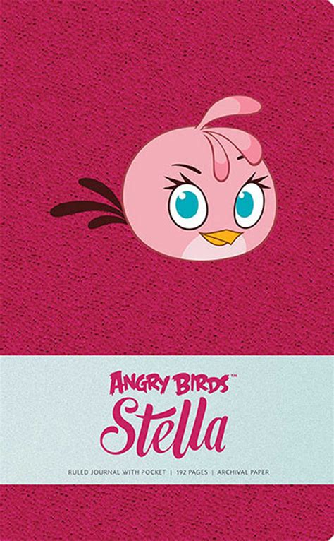 angry birds stella hardcover ruled journal book by rovio official publisher page simon