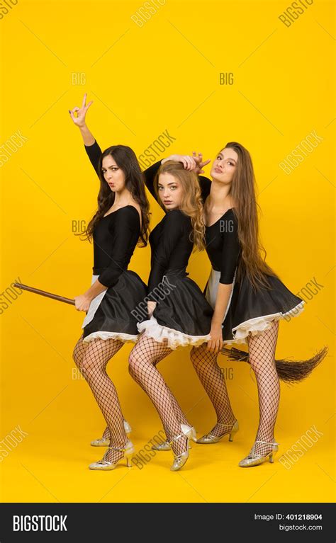 Three Sexy Maids On Image And Photo Free Trial Bigstock