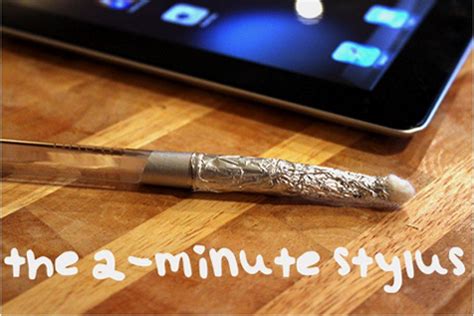 Make Your Own Ipad Stylus From Household Junk How To