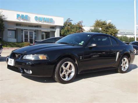 2001 Ford Mustang Svt Cobra 2 Dr Coupe For Sale In Arlington Texas