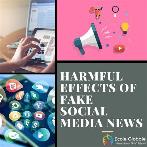 Harmful Effects Of Fake Social Media News Ecole Globale