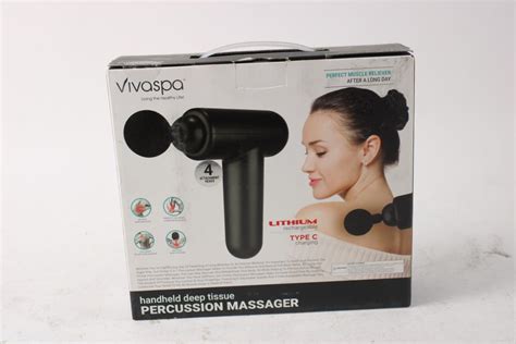 Vivaspa Handheld Deep Tissue Percussion Massager Property Room