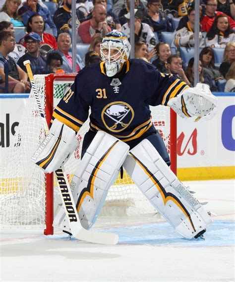 Pin By Big Daddy On Buffalo Sabres Goalies Sports Sports Jersey Goalie