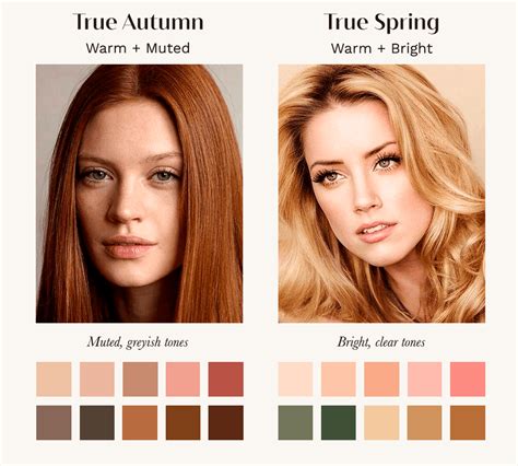 True Autumn A Comprehensive Guide The Concept Wardrobe Autumn Color Palette Fashion Hair