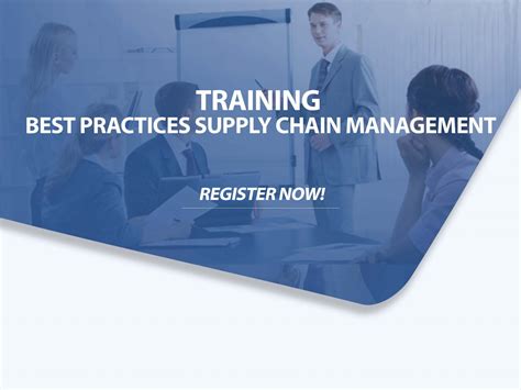 Training Best Practices Supply Chain Management Training Ahli K3