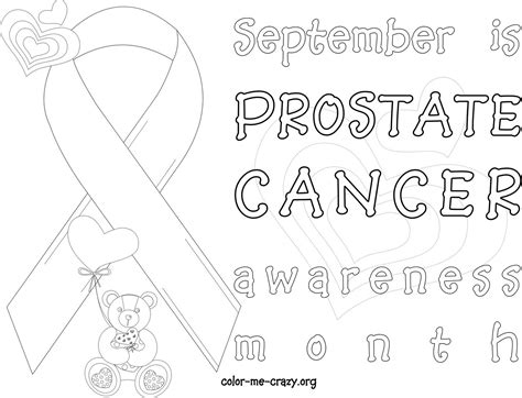 It cannot be denied that this activity can stimulate the imagination of children, as well as children's media to learn colors and shapes. ColorMeCrazy.org: New! Cancer Awareness Coloring Pages