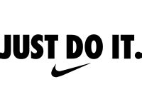 Just Do It Nike vinyl sticker decal iphone car (window optional) logo ...