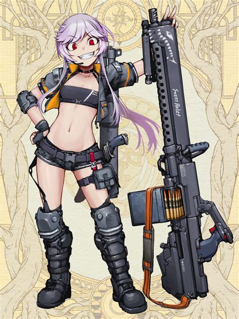 Hetza Hellshock Dairoku Ryouhei Girl Ammunition Ammunition Belt