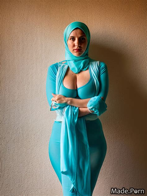 Porn Image Of Topless Partially Nude Hijab Niqab Stockings Suspender