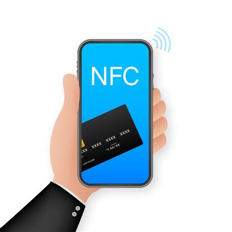Premium Vector Mobile Payment Tap To Pay Nfc Smart Phone Concept