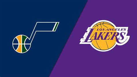 Sportsline's model is leaning under on the total, projecting the teams to combine for 213 points. Utah Jazz vs. Los Angeles Lakers | Watch ESPN