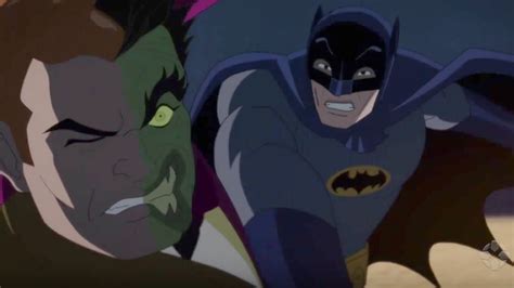 Fun Trailer For Batman Vs Two Face Adam Wests Final Performance As