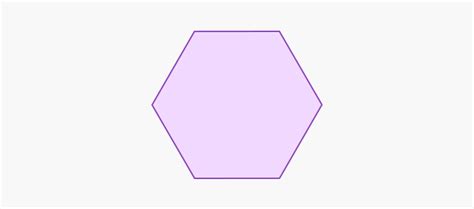show me the shape of a hexagon