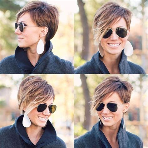 In this style, there is often a disconnected appearance between the sides and comb over undercut is a perfect variation of the short sides long top haircuts. 20 Collection of Short Haircuts with One Side Longer Than ...