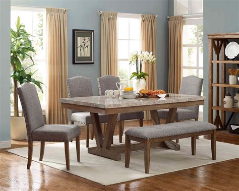 Product title dinner table set tempered glass dining table with 4pcs chairs dining room kitchen furniture average rating: Vesper Marble Dining Room Set | Dining Room Furniture