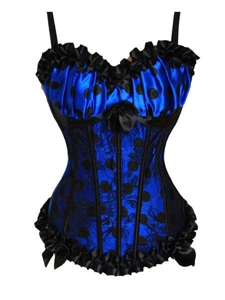 Lacy Polka Dot Sparkling Hot Dacron Corsets Corsets And Bustiers