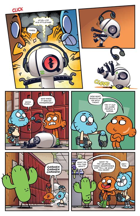 Read Online The Amazing World Of Gumball Comic Issue Special 1
