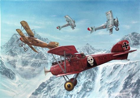 Godwin Brumowski Aircraft Art Ww1 Art Aviation Art
