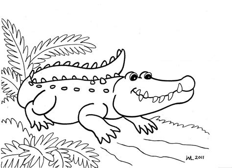Free Printable Alligator Coloring Pages For Kids Animal Coloring