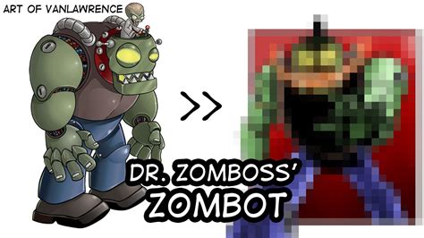 Dr Zomboss Zombot Plants Vs Zombies Time Lapse Drawing Youtube