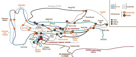 Sundance Resort Map