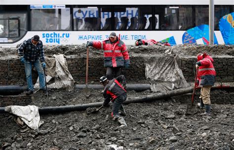 Russias First Olympic Event A Race Against Time The Washington Post