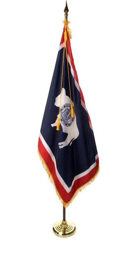 Wyoming Ceremonial Flags And Sets Liberty Flags The American Wave®