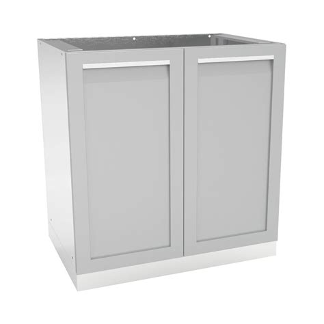 4 Life Outdoor Stainless Steel Assembled 32x35x24 In Outdoor Kitchen